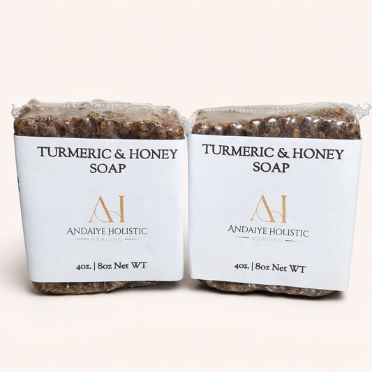 African Black Soap – Turmeric & Honey